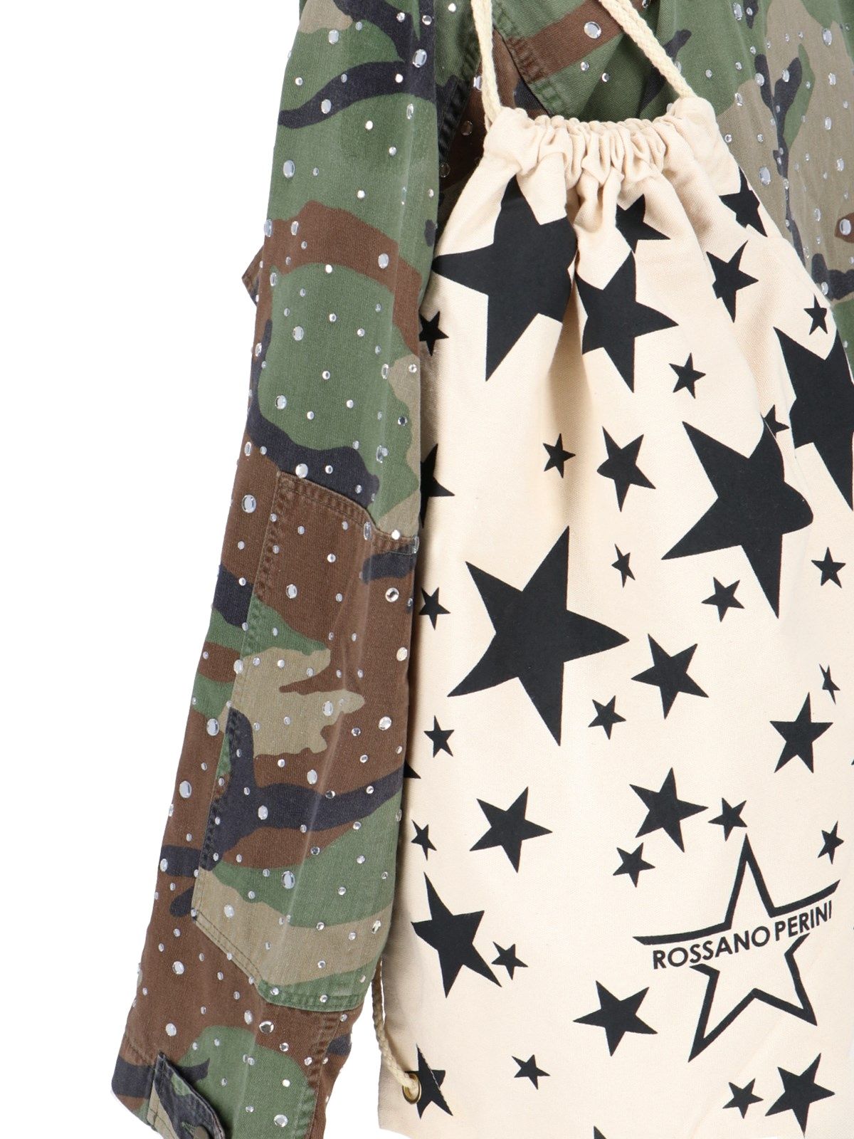 Camouflage-Crop-Jacke