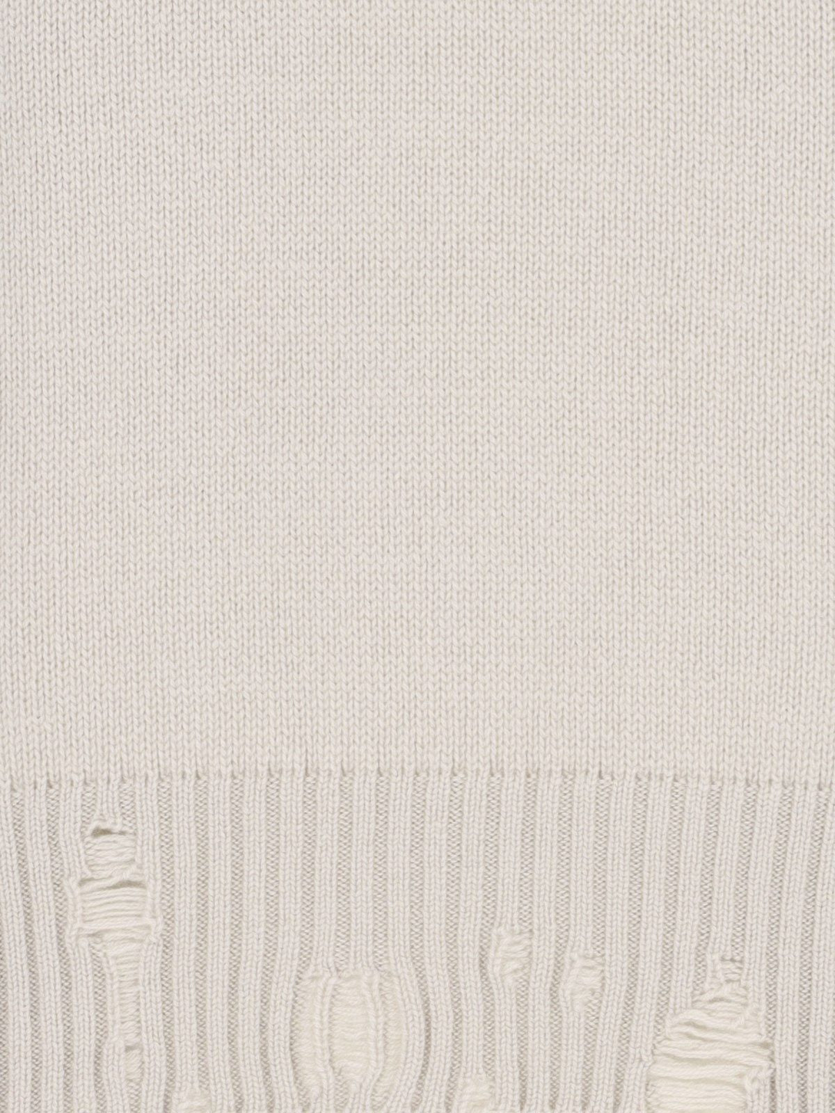 Maglione dettagli destroyed