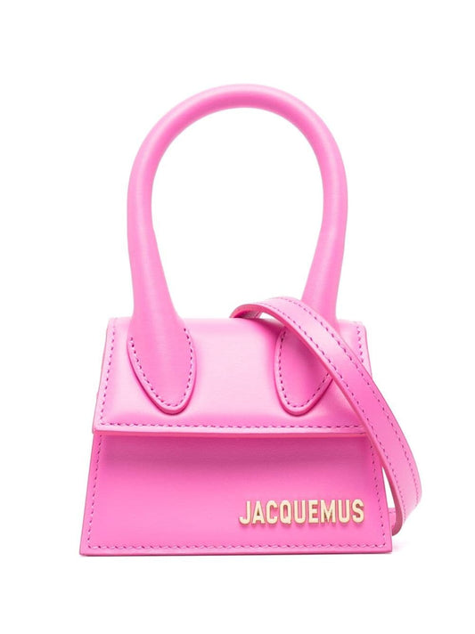 JACQUEMUS Borse... Neon pink JACQUEMUS
