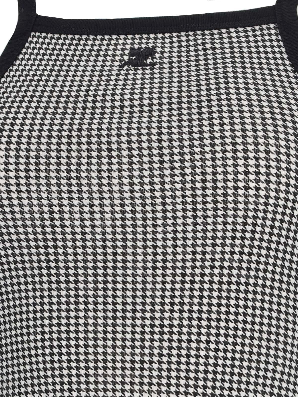 Abito mini pied de poule