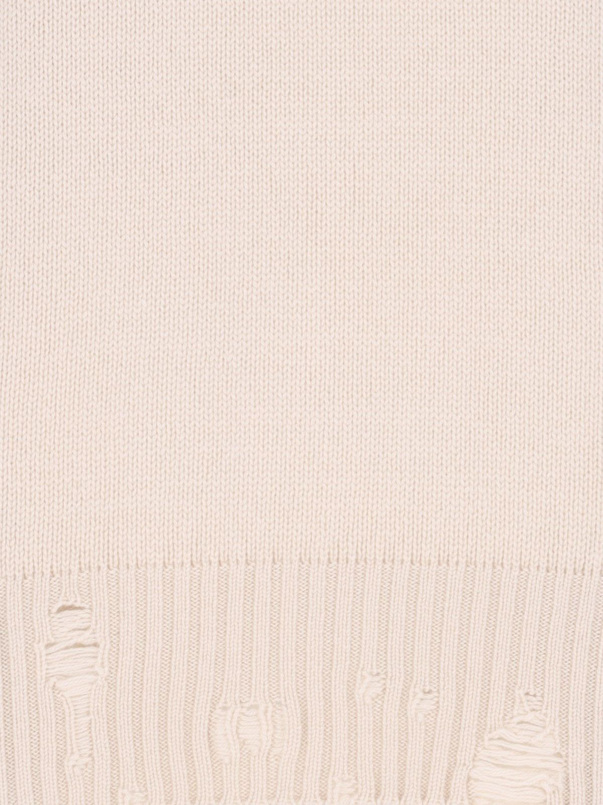 Maglione dettagli destroyed