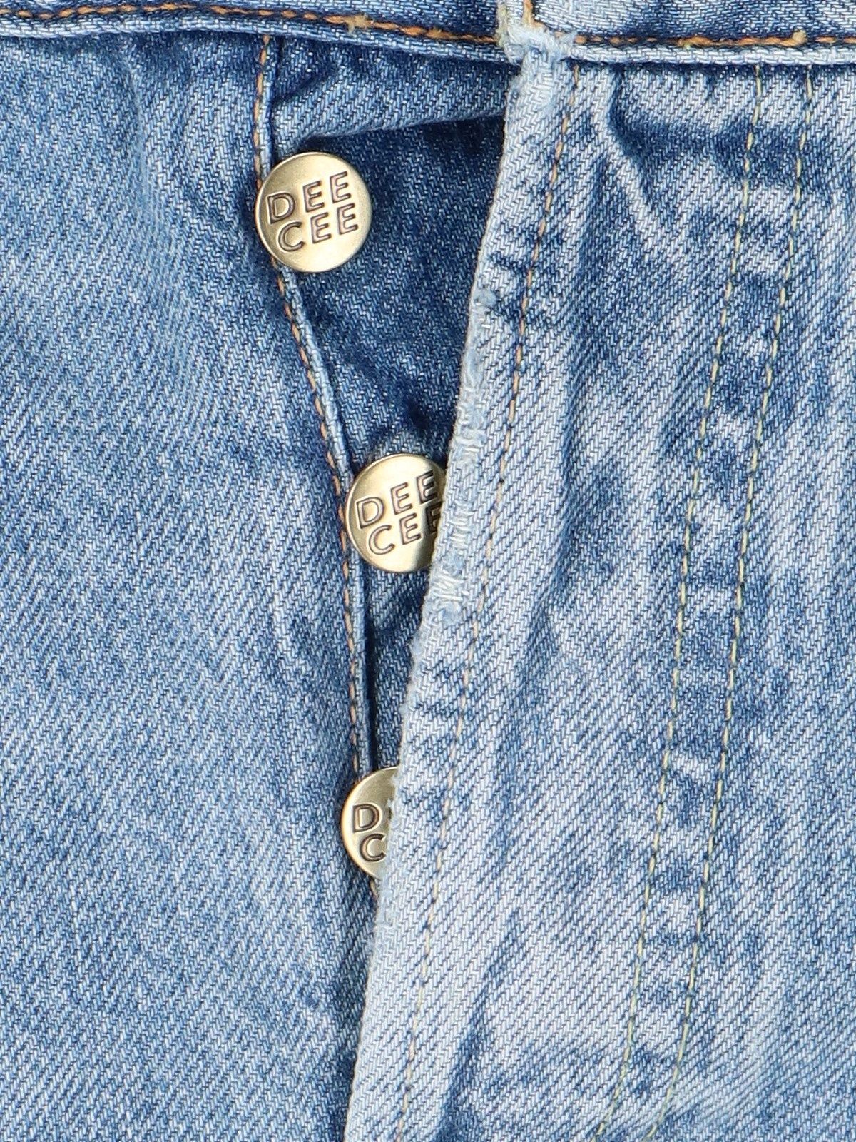 Shorts mit Destroyed-Details