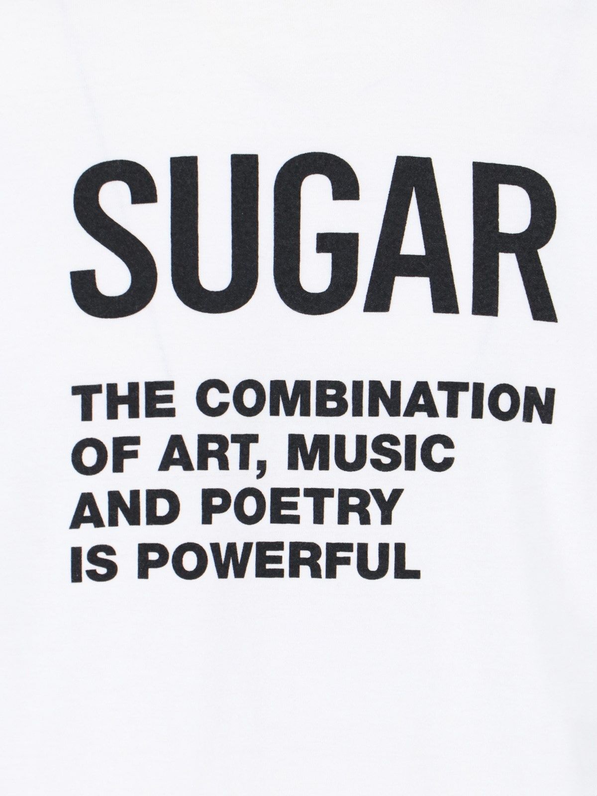 T-shirt "#ARTMUSICANDPOETRY"