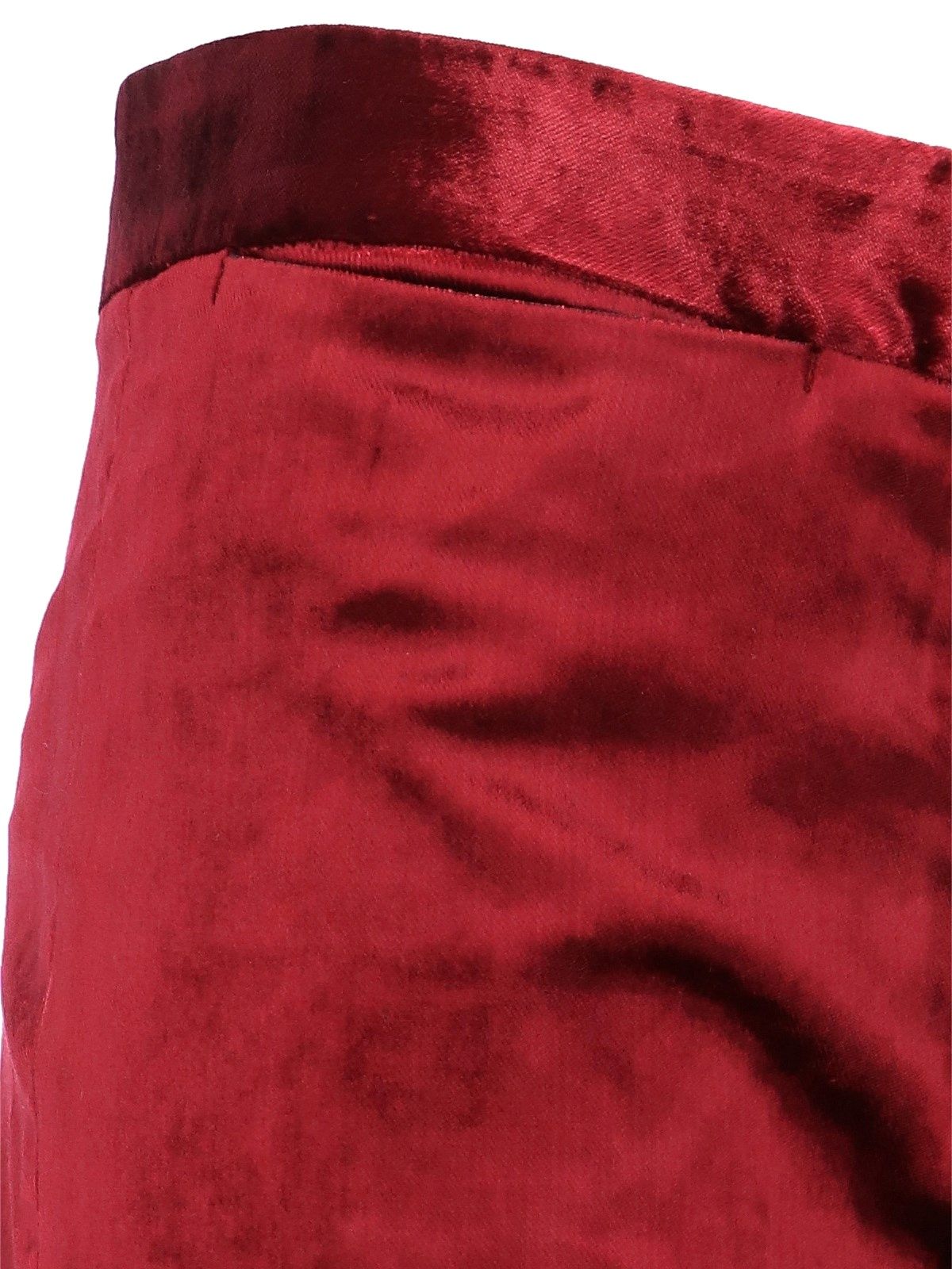 Maßgeschneiderte Hose aus Samt