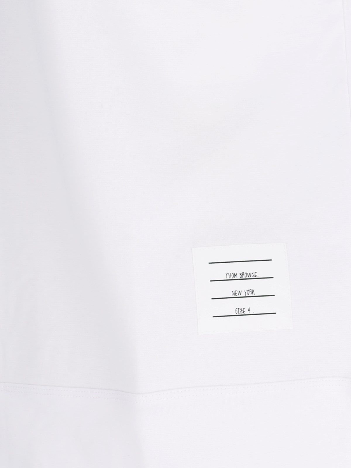 T-shirt embroidery detail