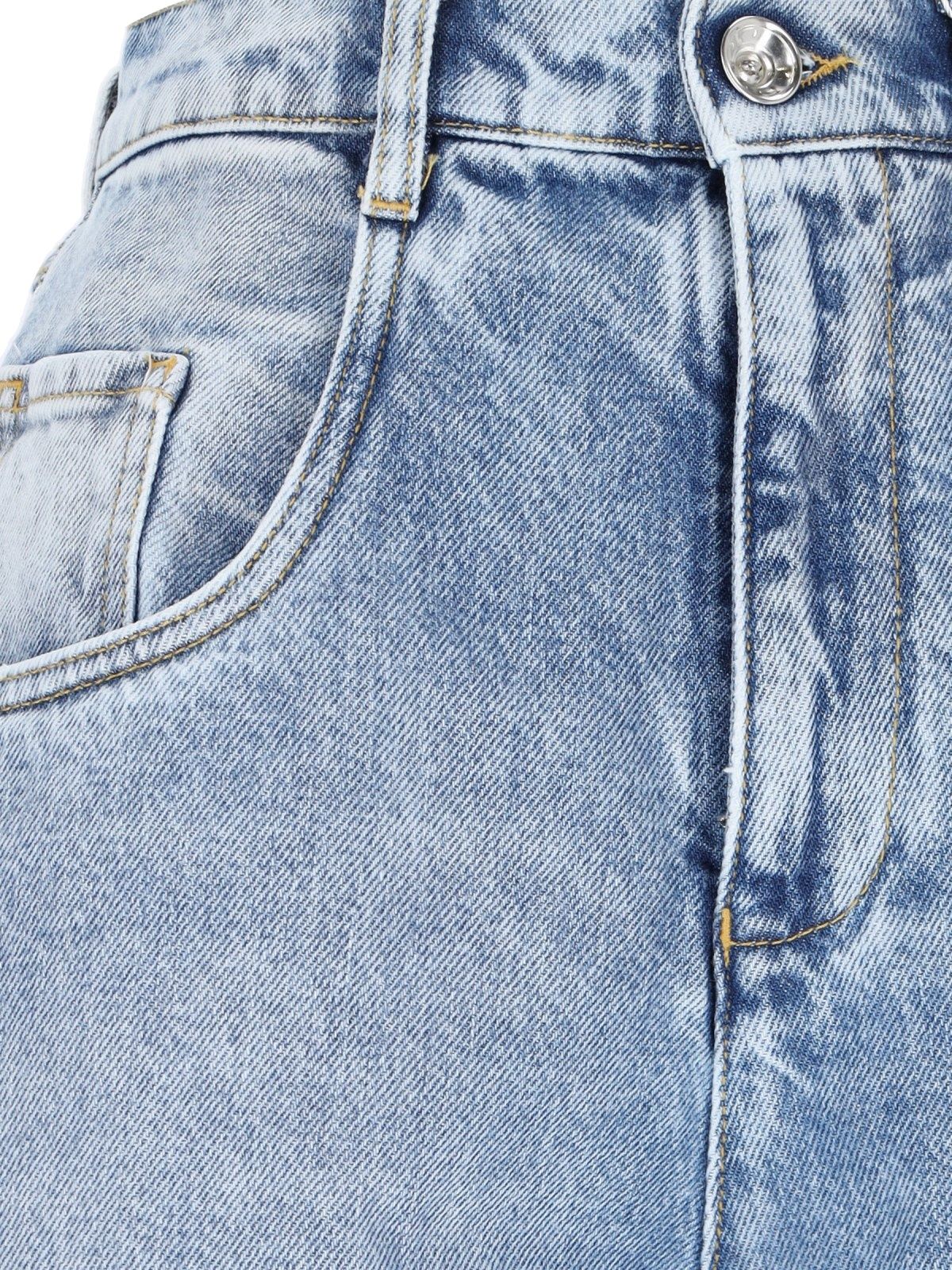 Jeans with cut-out details