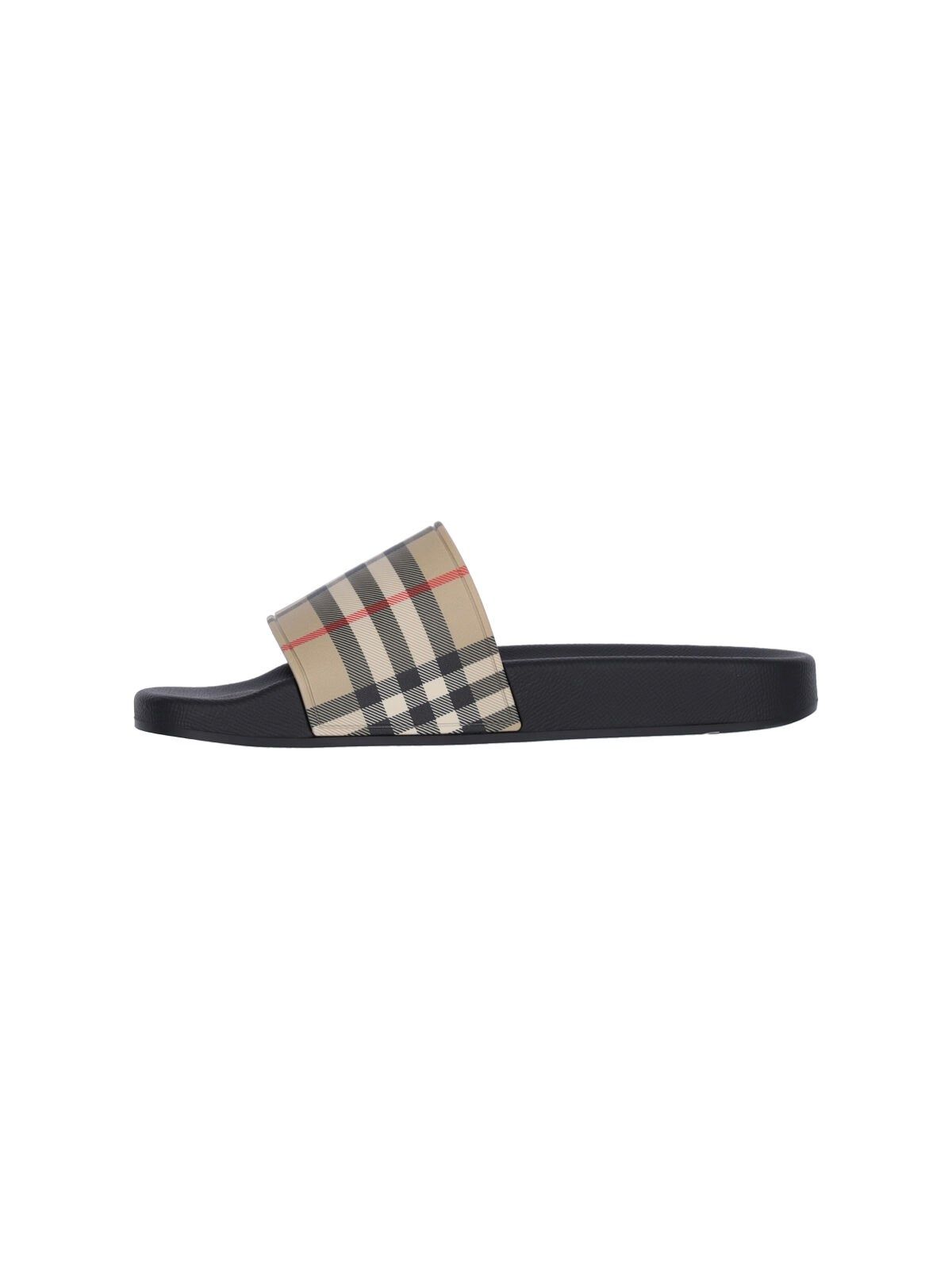 Sandali slide "Vintage Check"