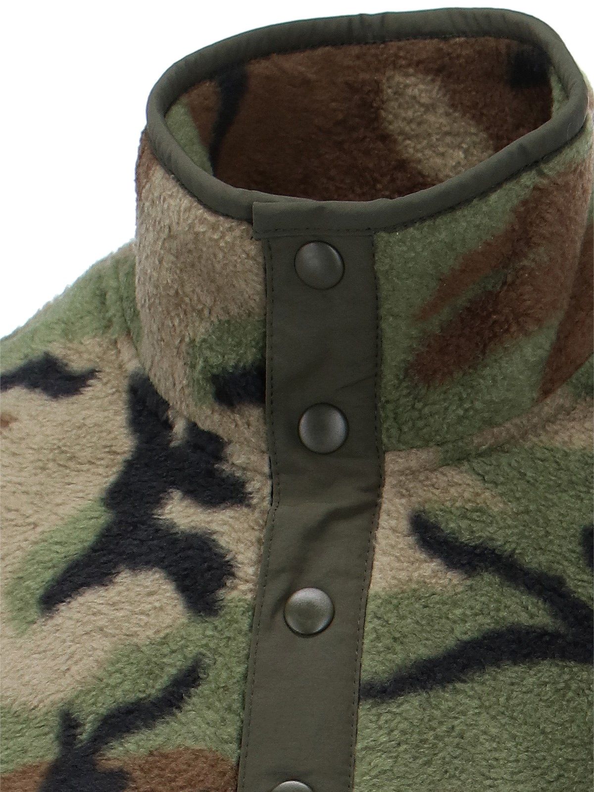 Camouflage-Sherpa-Pullover