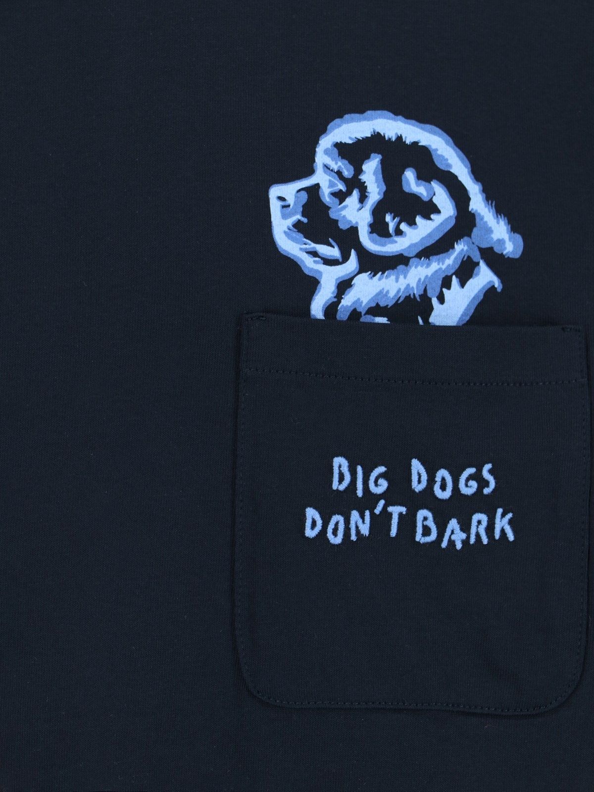 X Pietro Terzini T-shirt "Big dogs don't bark"