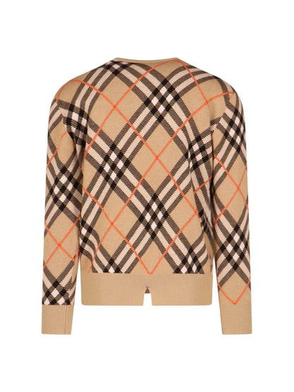 Maglione girocollo "Check"