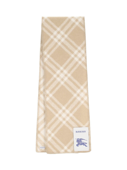 Wool scarf "Check"