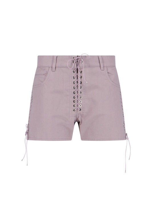 Pantaloncini "Parme Double Lace Up"