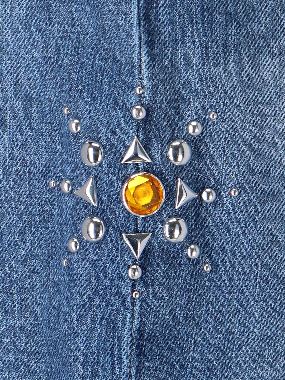 Jeans dettaglio borchie