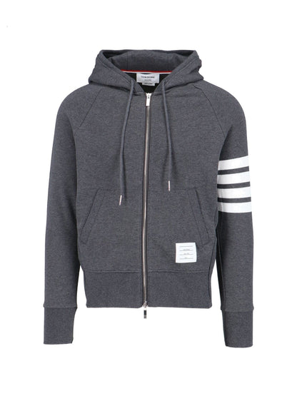 "4-Bar" Zip Up Sweatshirt