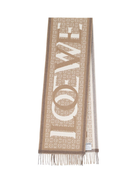 Reversible scarf "Love"