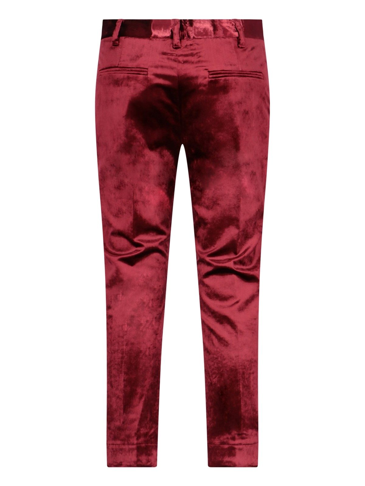 Tailored velvet trousers