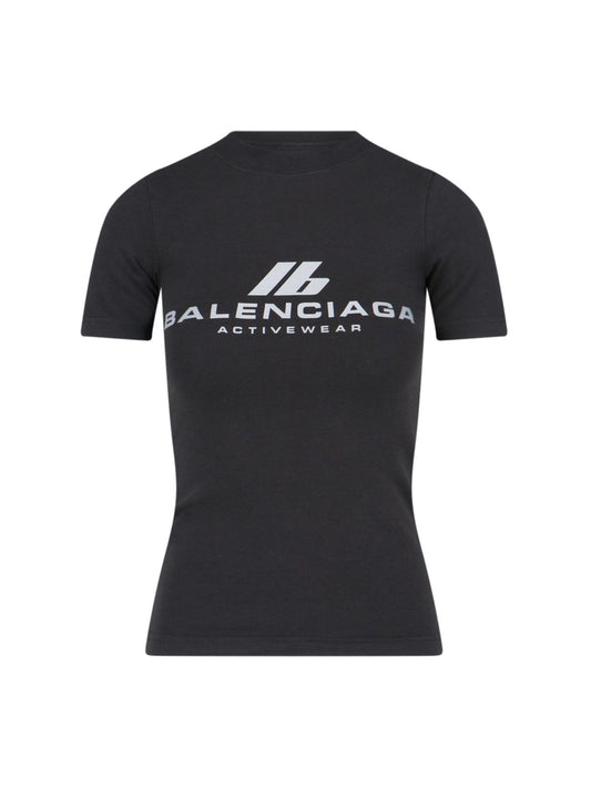 T-shirt in jersey stretch "Activewear"