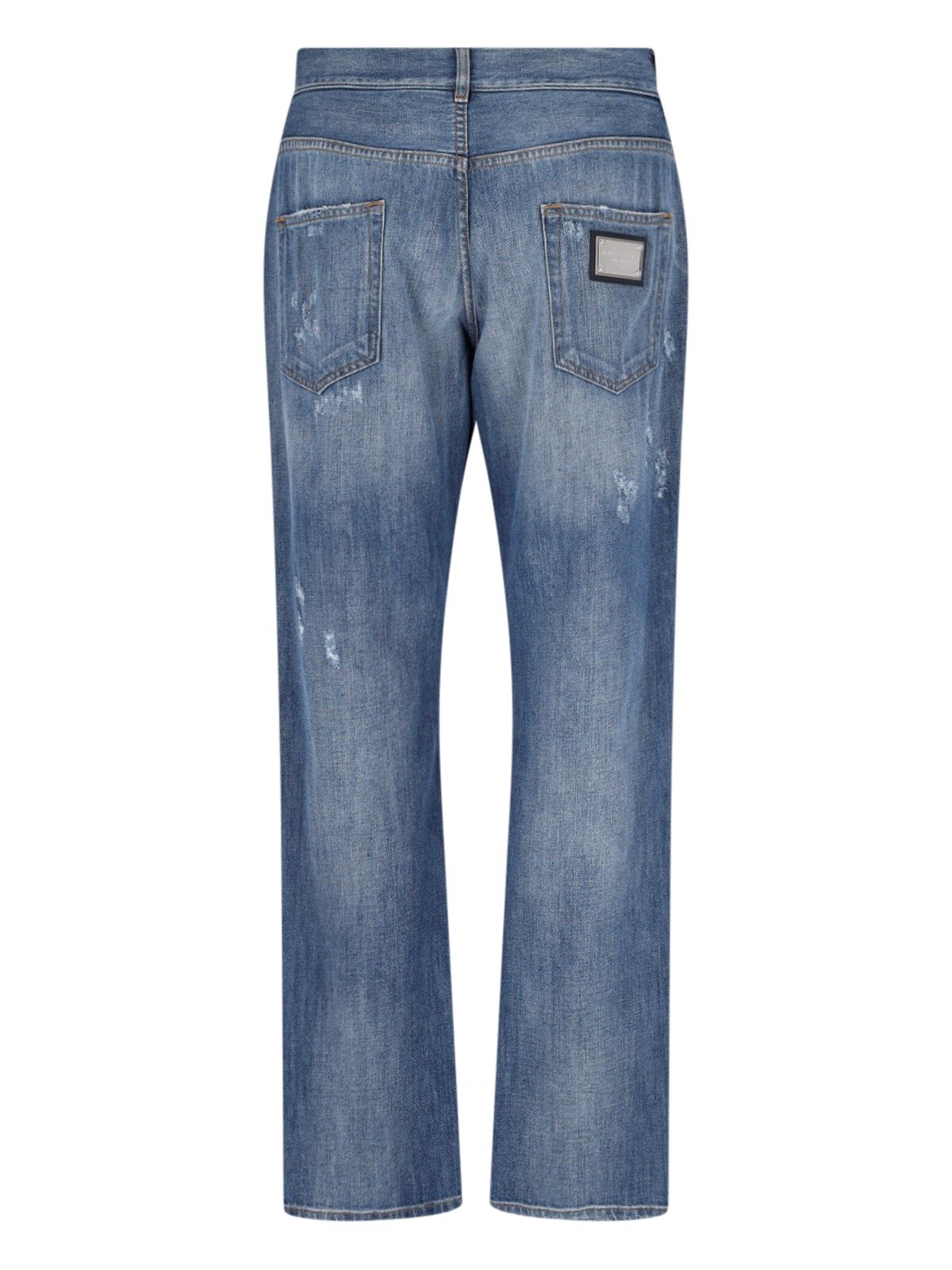 Jeans mit Destroyed-Details