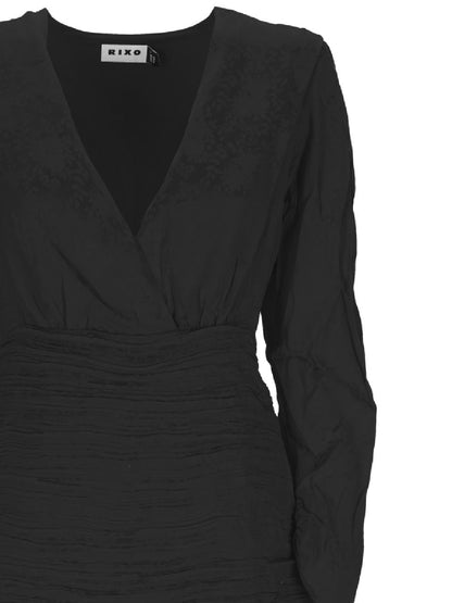 Black long sleeve dress