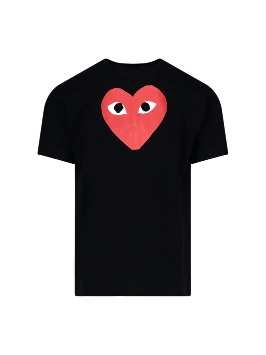 Heart Print T-Shirt