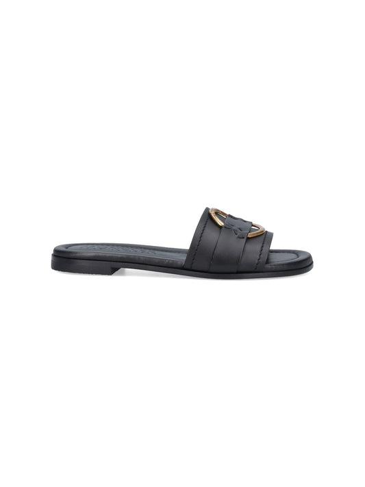 "Bell" Slide Sandals