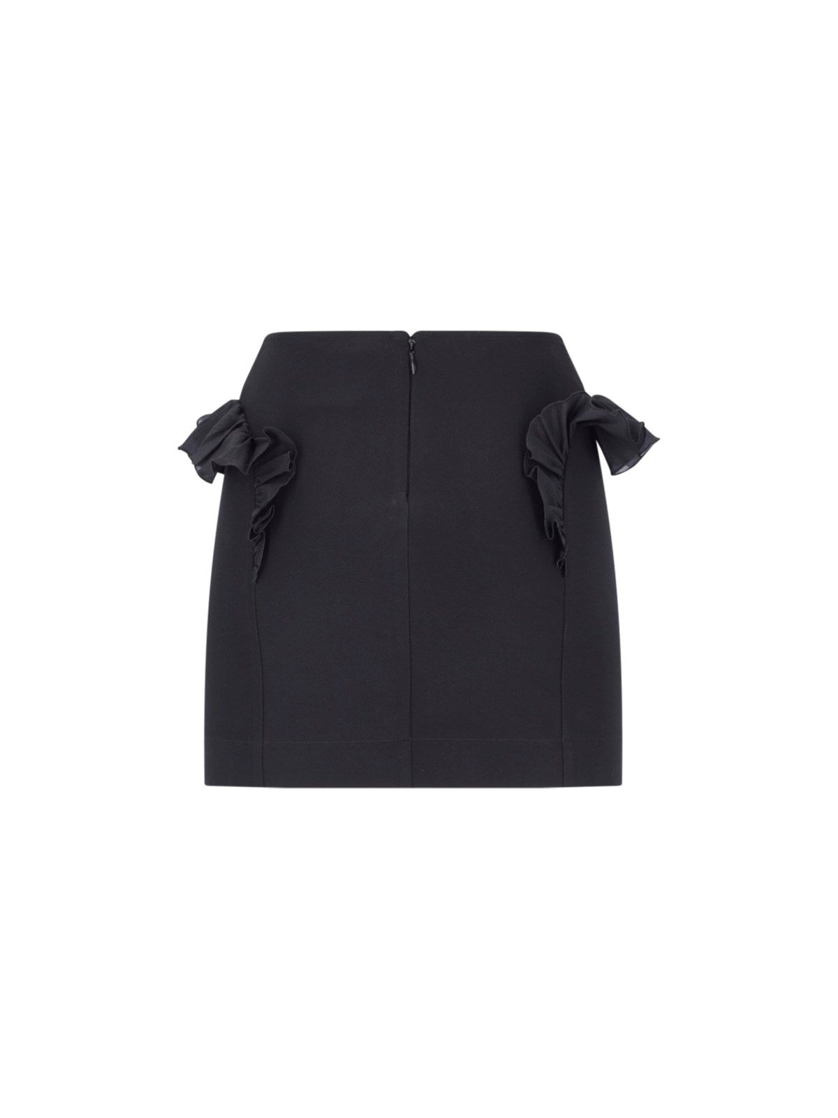 Mini skirt with ruffle detail