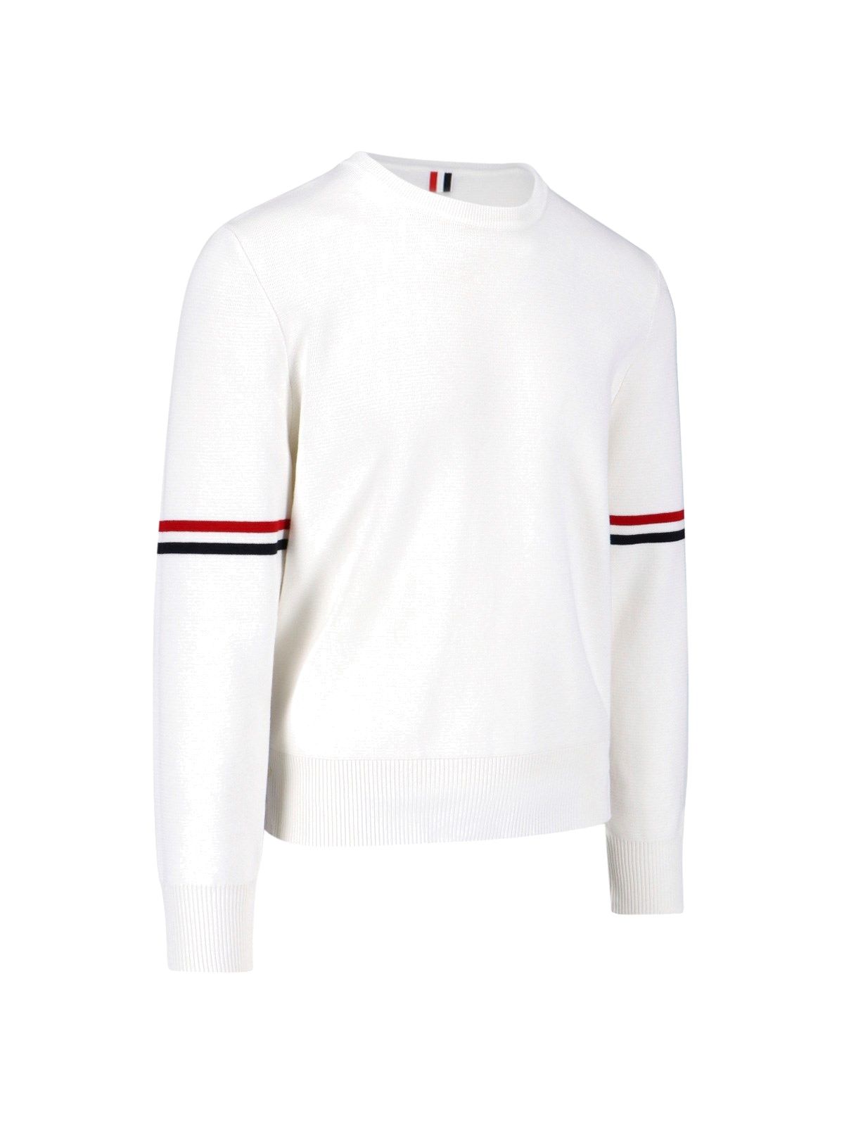 Maglione dettagli tricolore