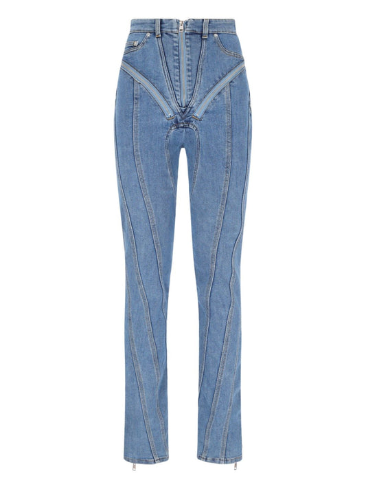 Jeans "Zipped Spiral"