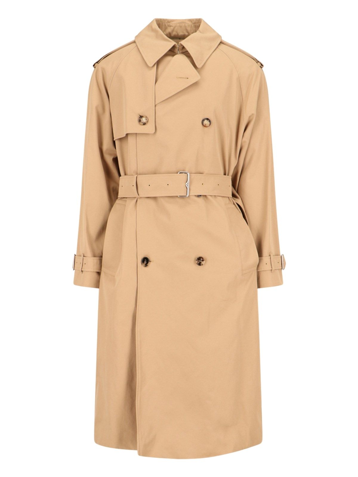 Trench midi doppiopetto