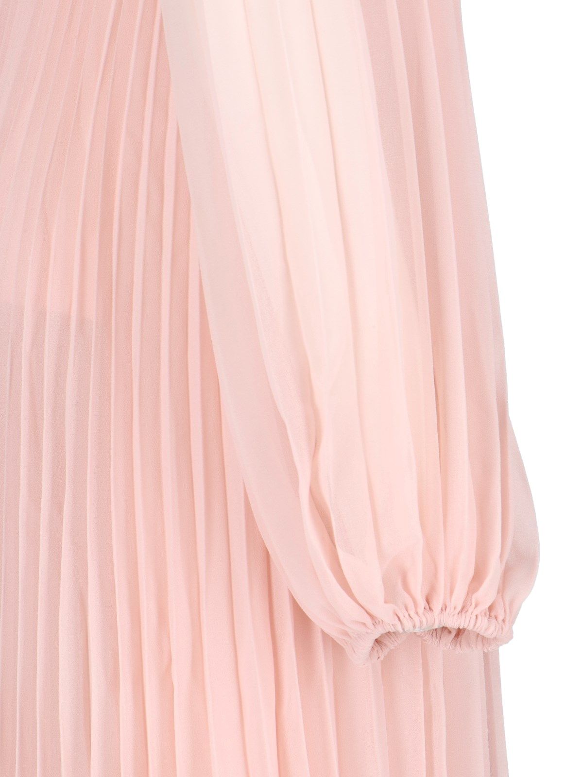 "Sunray pleated" midi dress