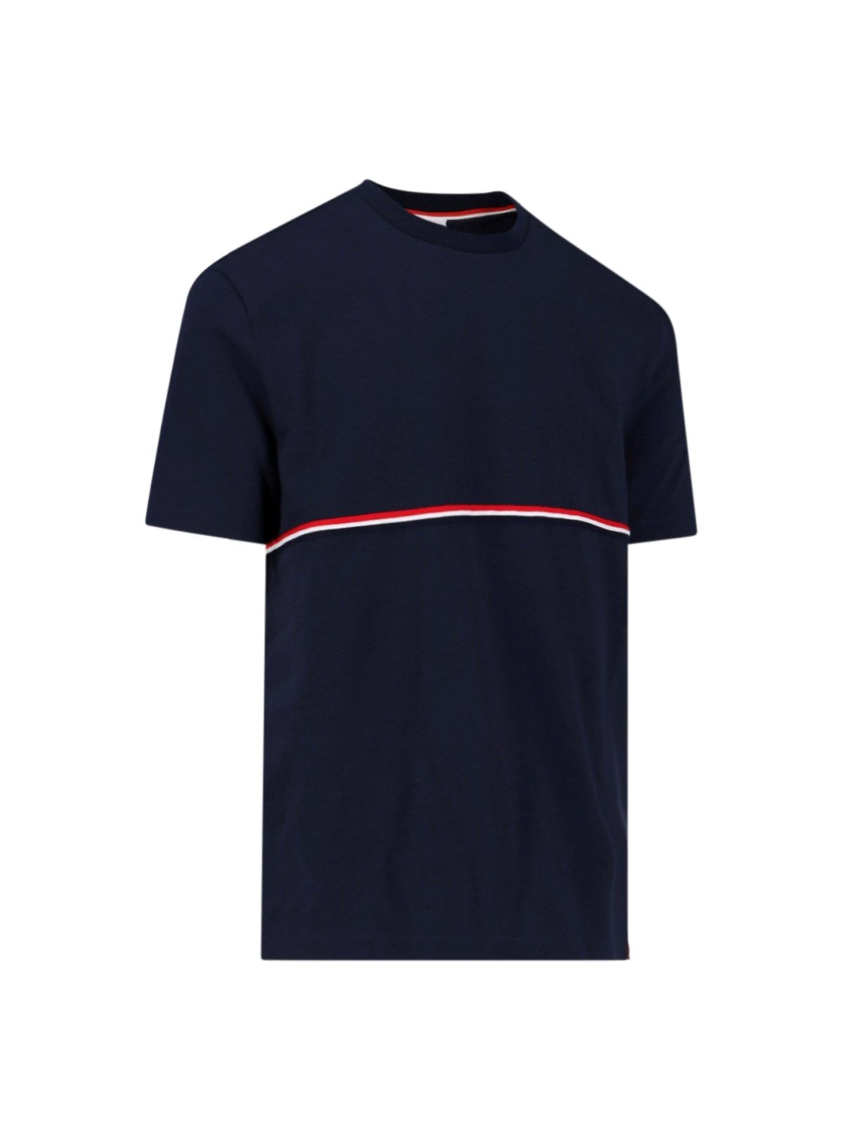 T-shirt dettaglio tricolore