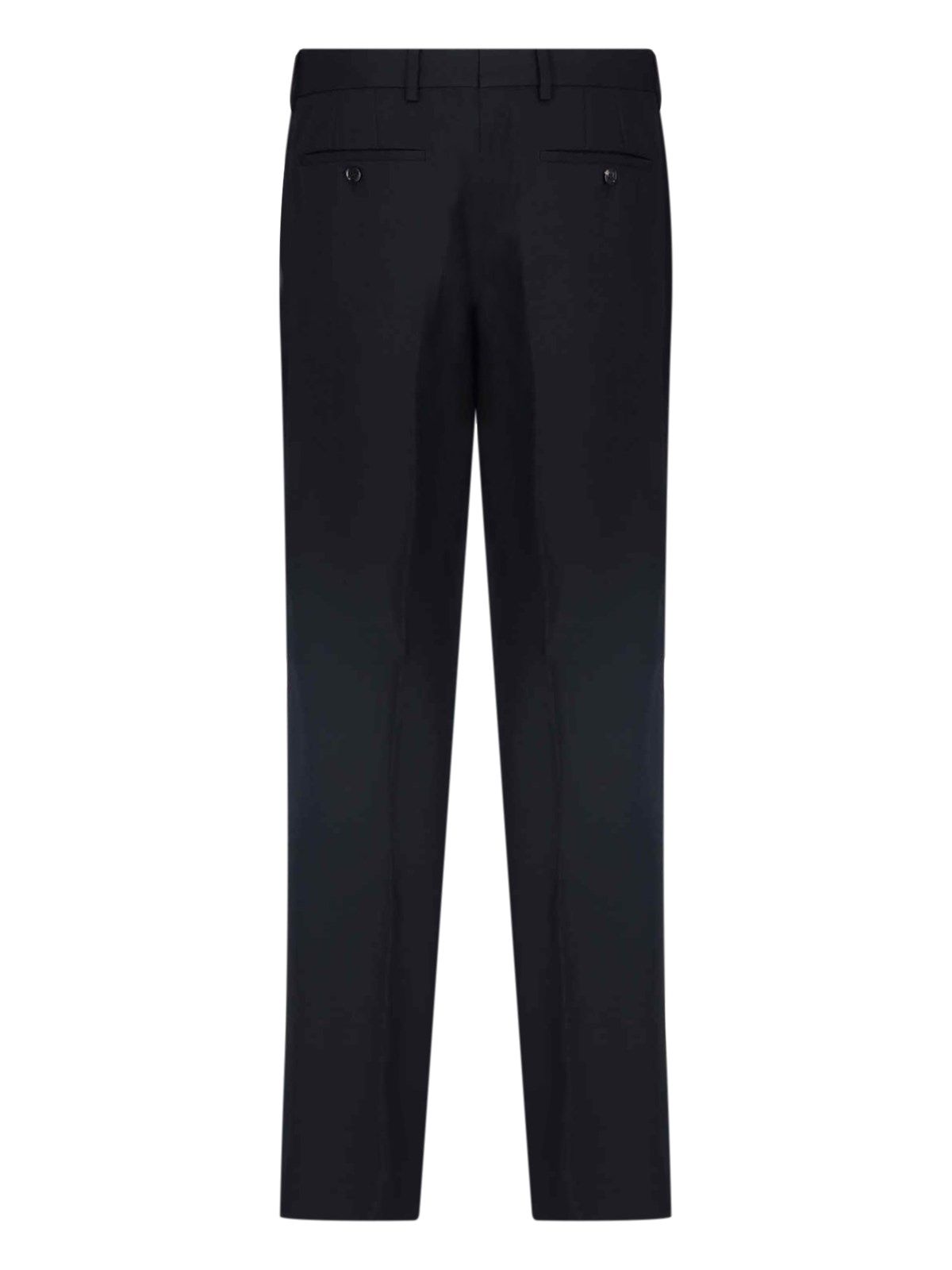 Tailored Trousers in Grain de Poudre Wool