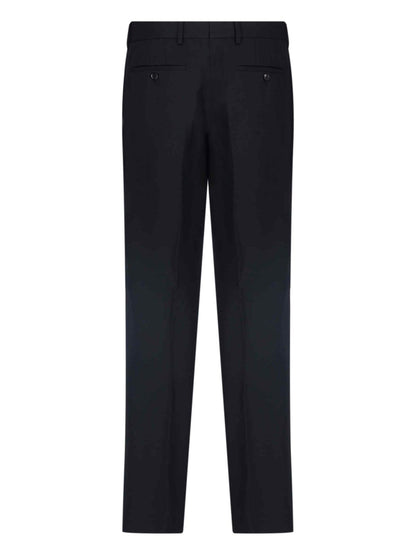 Tailored Trousers in Grain de Poudre Wool