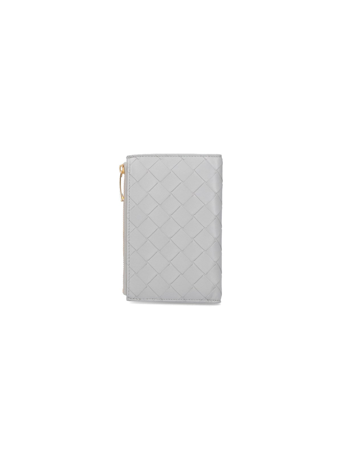 bottega veneta portafoglio bi-fold-portafoglio-Bottega Veneta-portafoglio bi-fold bottega veneta, in pelle intrecciata grigia, chiusura bottone pressione, uno scomparto per banconote, una tasca zip porta monete, dieci slot per carte, quattro tasche piatte. codice prodotto 749940 vcpp21556 composizione: 100% pelle dimensioni/vestibilità: a 14,5 x l 9,3 x p 2 cm made in: italia - Dresso