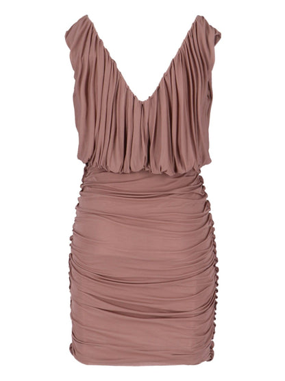 Draped mini dress