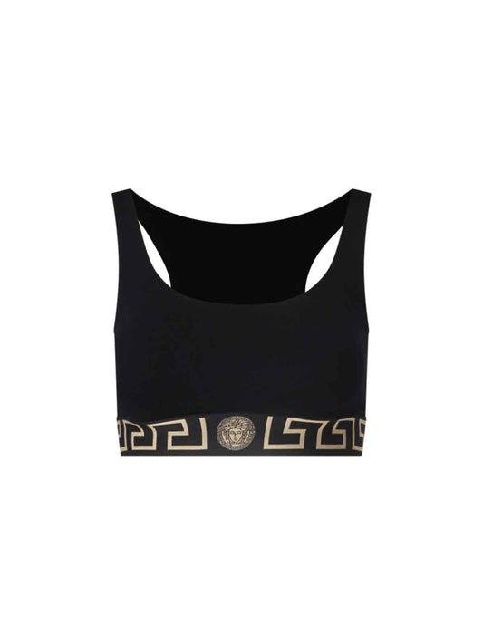 Top sportivo crop "Greca"