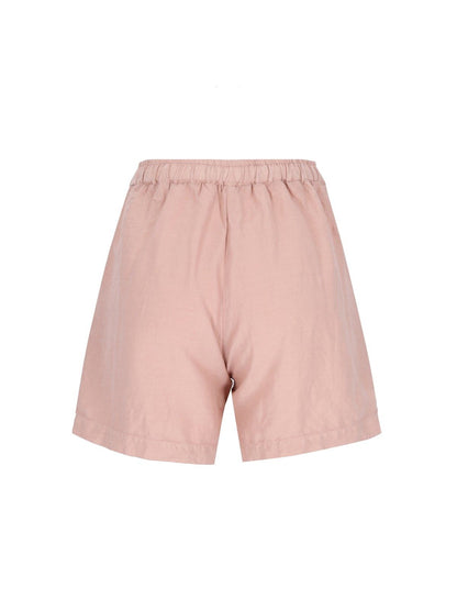 Shorts aus Seide und Baumwolle