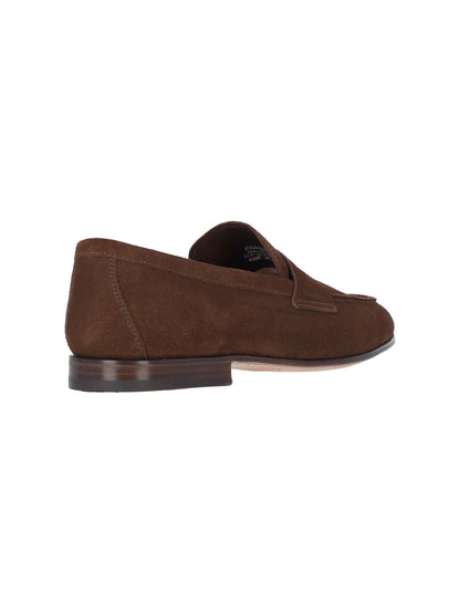 Suede moccasins