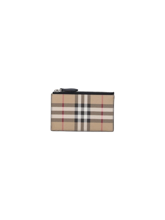 "Vintage Check" Card Holder