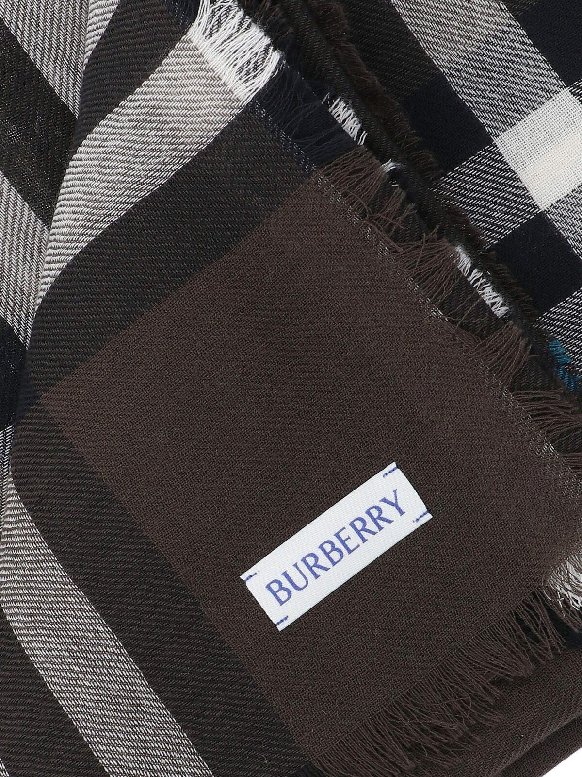 Wool scarf "Check"