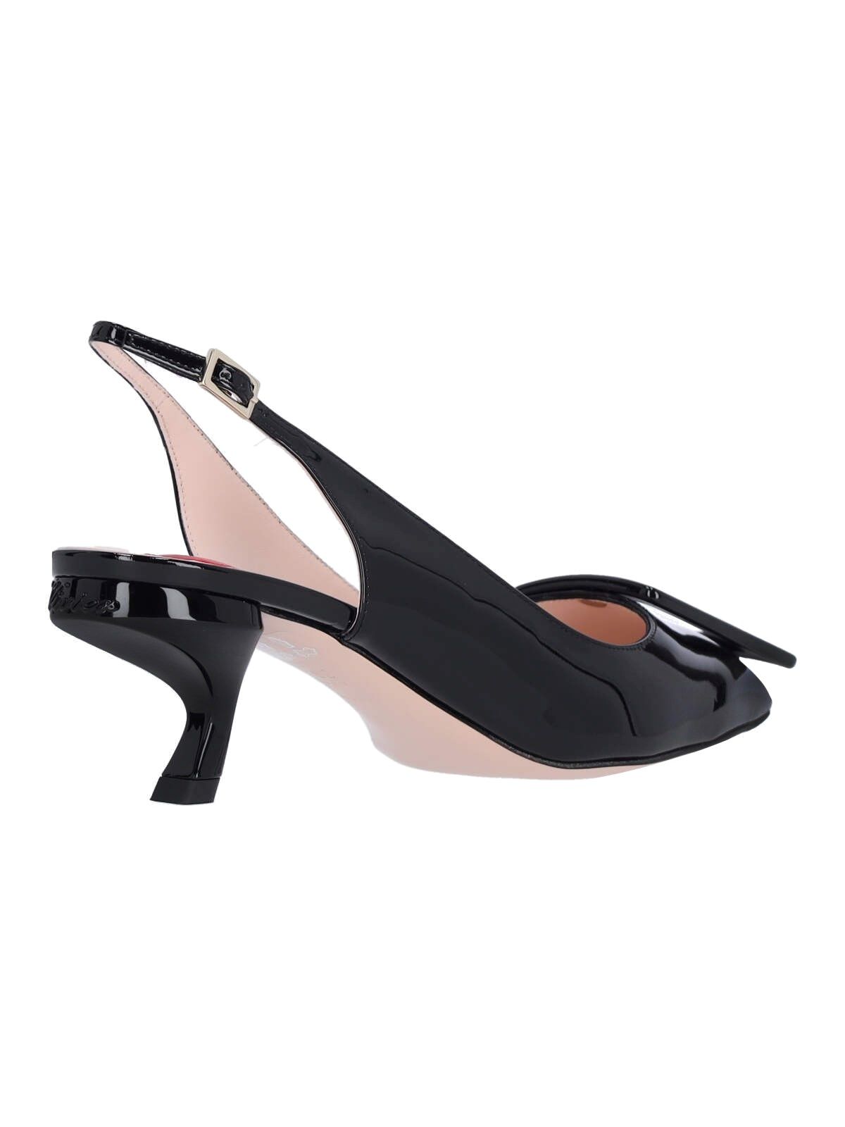 "Virgule" Slingback Pumps