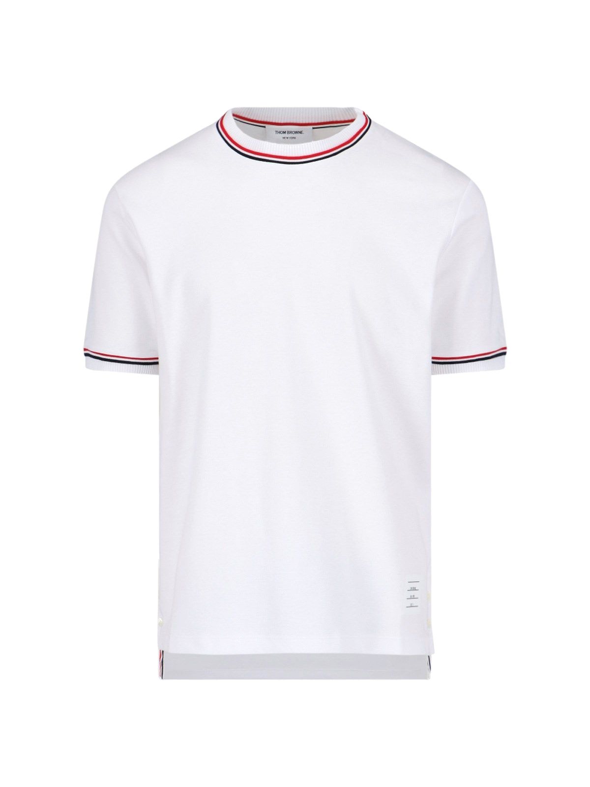 T-shirt dettagli tricolore