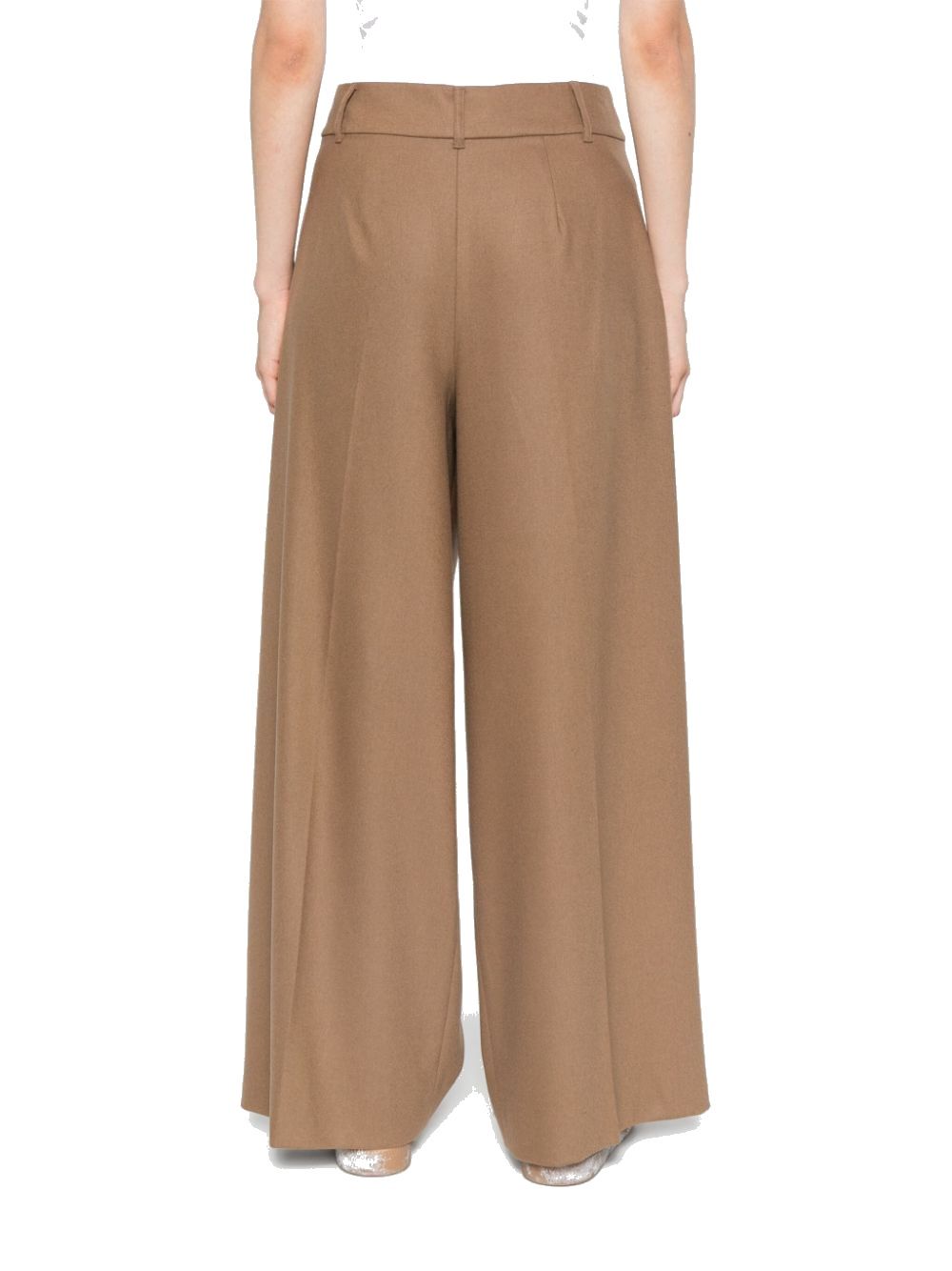 S Max Mara Pantaloni Cammello