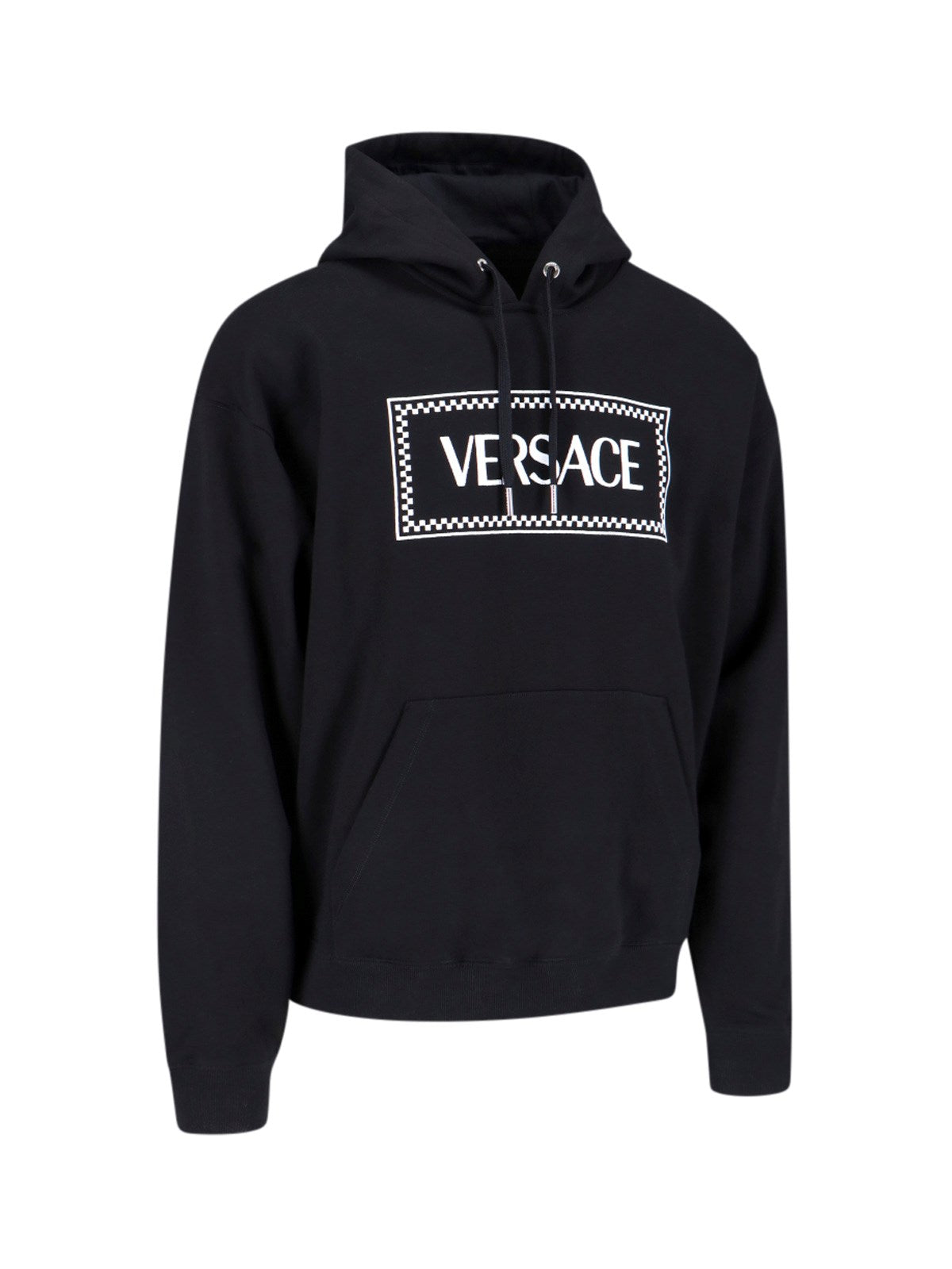versace felpa cappuccio logo-Versace- felpe con cappuccio Dresso