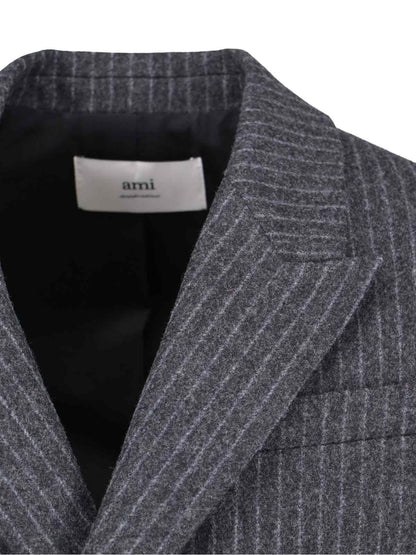 Blazer doppiopetto gessato