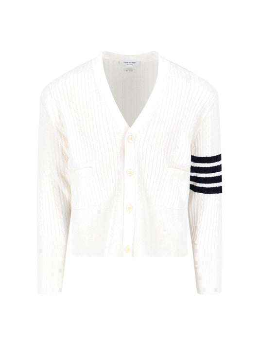 Cardigan "Baby Cable Rib 4 Bar"