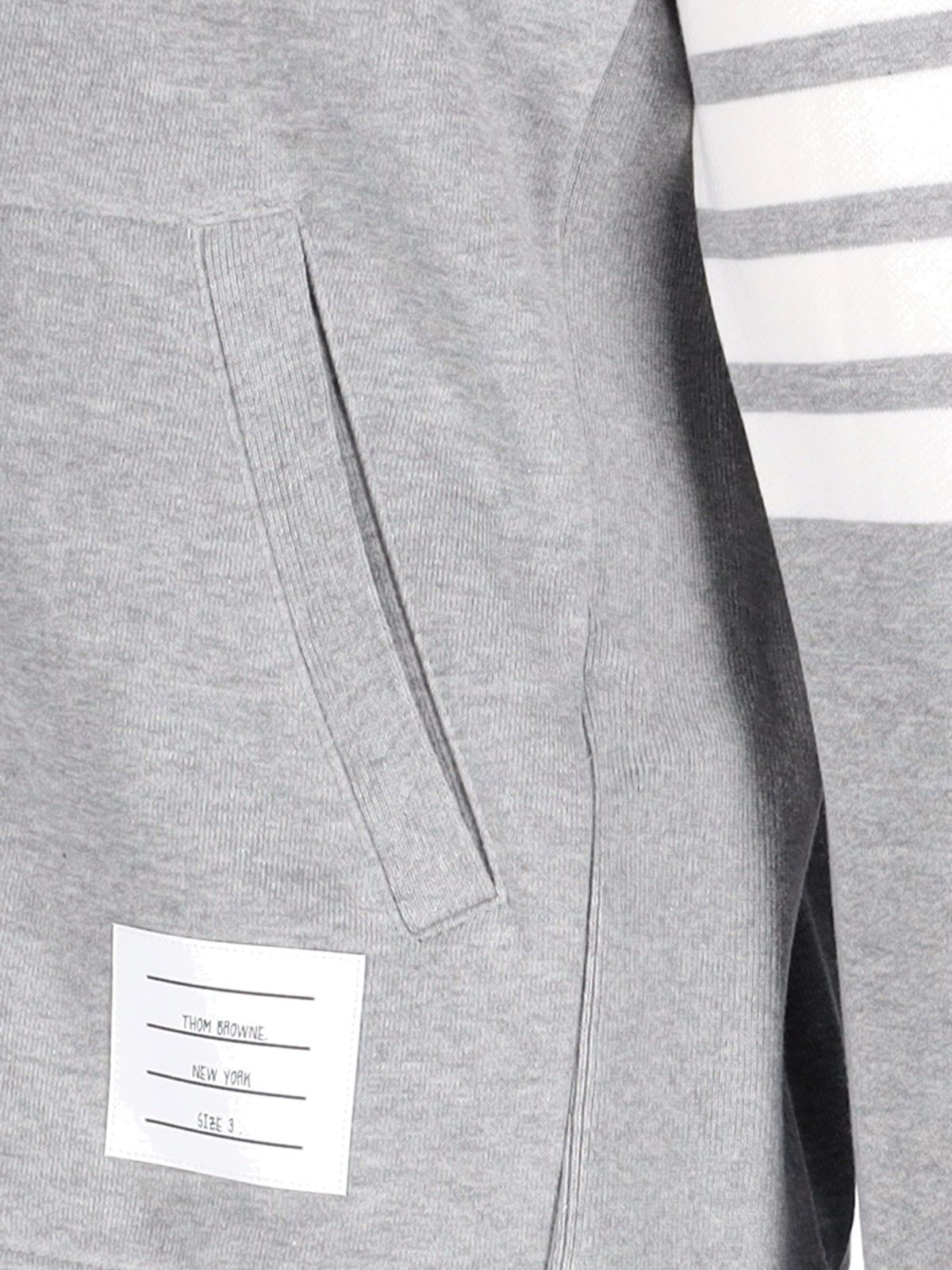 "4-Bar" Zip Up Sweatshirt