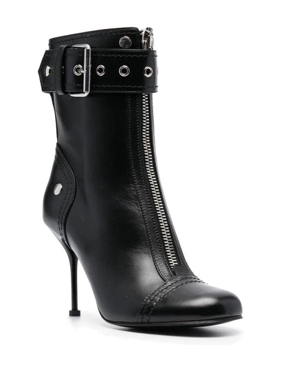 90mm leather boots