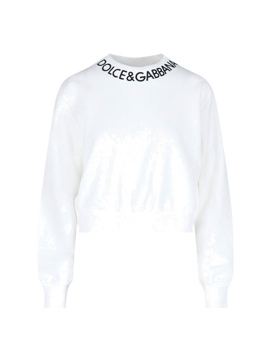 Crewneck Crop Sweatshirt