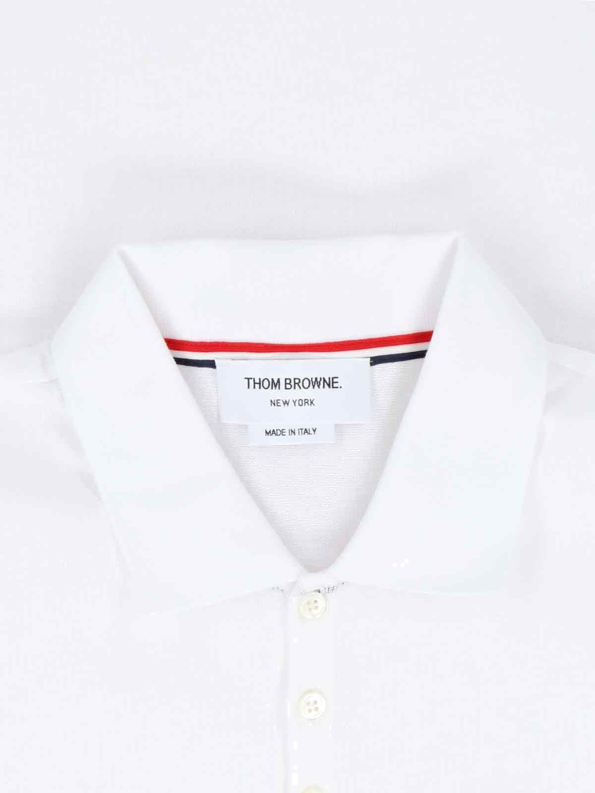 Polo with tricolour details